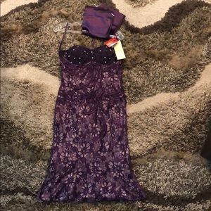 Purple (egg plant) dress